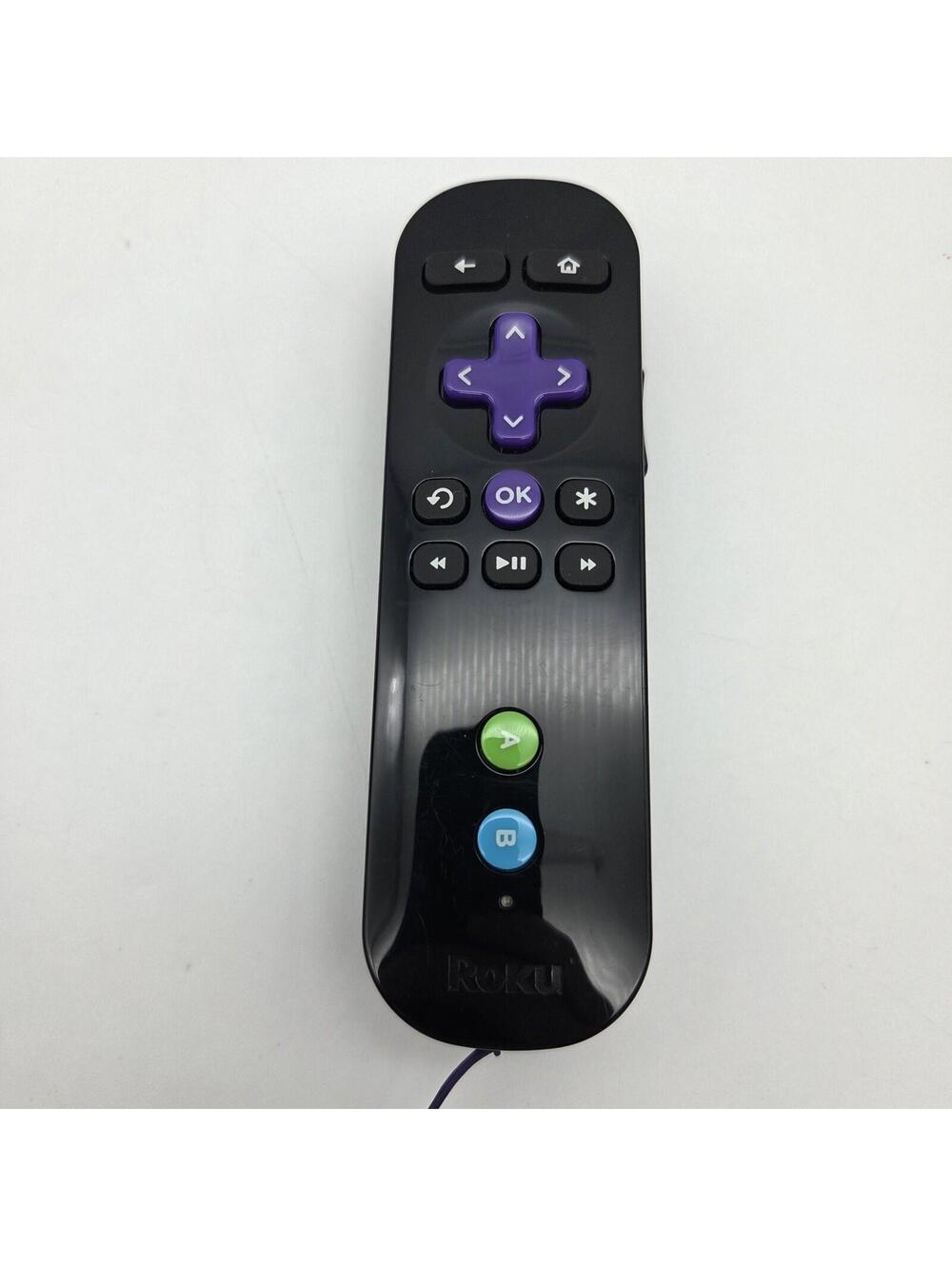 Genuine Roku RC03 9026000130 Remote Control With Headphone Jack OEM - Tested